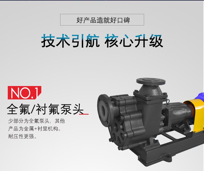 氟塑料自吸泵产品详细介绍