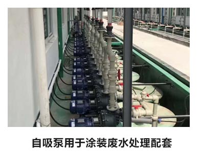 可空转自吸污水泵用于涂装废水处理