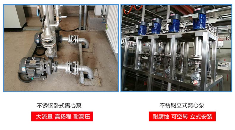 不锈钢立式泵和卧式泵在乙醇、乙二醇卸料中的使用