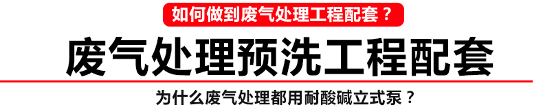 预洗塔循环泵配套废气处理工程