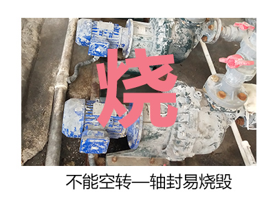 硝酸泵使用中遇到的烧轴封的问题